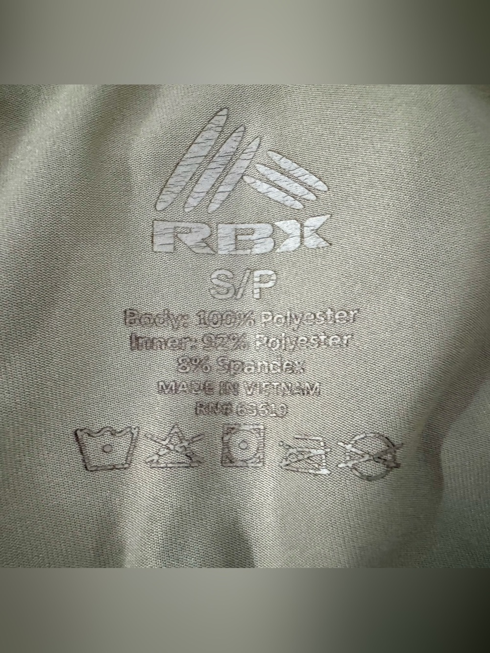 RBX Active 2-in-1 Layered Running Shorts Olive Camo Small S - Picture 4 of 8